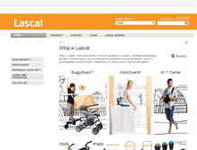 Tablet Screenshot of lascal.pl